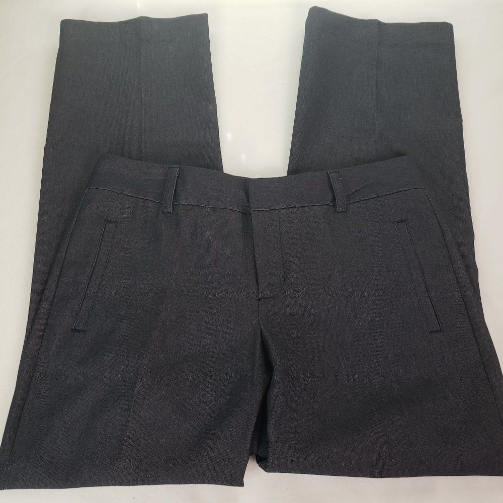 G H Bass & Co Black Denim Jeans Pants Straight Leg womens 10 32w 30L